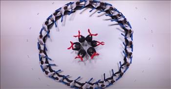 <p>Check out this show-stopping routine on &lsquo;America&rsquo;s Got Talent&rsquo; of a unique dance troupe that has redefined choreography! The talented group is called Urban Theory, and their viral videos have taken over the internet. For their AGT audition, the dance crew performed to &lsquo;Blinding Lights&rsquo; by The Weekend, &lsquo;Rhythm of the Night (Ricky Marano Remix)&rsquo; by Corona, and more.</p>

<p>As Urban Theory takes the stage, everyone in the group is wearing white shirts, black pants, blue gloves, and sunglasses. They are all completely synchronized in not only their outfits, but also in how they move their bodies. It is quite captivating to watch!</p>

<p>&ldquo;Oh, this is so cool!&rdquo; someone says in the audience right as the show starts.</p>

<p>As the performance continues, the AGT judges cannot help but smile and dance around in their seats at their table. From the looks on their faces, judges Simon Cowell, Sof&iacute;a Vergara, Howie Mandel, and Mel B are very impressed! You cannot help but be mesmerized by the moves that Urban Theory brings!</p>

<p>Halfway through the performance, the hands in the dance crew pick up lights and start to make designs that glow in the dark. What a stunning sight to see!</p>

<p>&ldquo;I can't even begin to imagine how long it took to practice that. It was amazing!&rdquo; one person <a href="https://www.youtube.com/watch?v=SKUGuB-xXgE">comments</a> on YouTube after watching the performance.</p>

<p>&ldquo;Wow, that&rsquo;s beautifully done! World class choreography and definitely have that unique edge from other dance troupes! Well done guys,&rdquo; another person <a href="https://www.youtube.com/watch?v=SKUGuB-xXgE">writes</a> online.</p>

<p>Watching Urban Theory on the AGT stage really feels like you are viewing a colorful kaleidoscope. This is one creative dance troupe that we are excited to see perform again!</p>

<p>We hope that you enjoyed watching this performance from &lsquo;America&rsquo;s Got Talent&rsquo;s&rsquo; 20th season, and it was able to bring you some joy today!</p>
