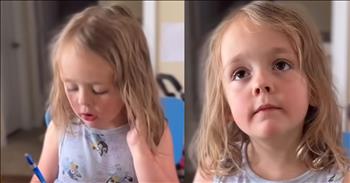 <p>An adorable little girl charmed everyone while playing librarian. The child knew exactly what to say and how to act while pretending to be a librarian and working in a place dedicated to learning and obtaining knowledge. Watch the short but sweet video to see the child&rsquo;s wholesome and spot-on routine as a librarian.</p>

<p>Libraries are wonderful places to learn about every subject or topic imaginable. They are invaluable places in our society where knowledge can be obtained. An education, no matter what degrees someone may have, will forever remain incomplete. There will always be more to learn, and a library is an excellent resource for doing just that.</p>

<p>If you&rsquo;re not taking advantage of and visiting your local library regularly or semi-regularly, why not? Learning should be a lifelong pursuit. We never reach a point in life where we pack it up and say, &ldquo;Well, I&rsquo;m done learning. I&rsquo;ve learned everything possible.&rsquo;&rdquo;</p>

<p>In a <a href="https://www.youtube.com/watch?v=bjUeulJOIXU">clip posted on YouTube</a>, a young woman played a librarian helping someone get a library card. As she helps the person at the counter out, she talks about everything that can be found in the library.</p>

<p>&ldquo;We have all those books over there and all grownup books over there,&rdquo; the little girl says as she points to where the books can be found.</p>

<p>Later in the clip, while filling out the information for the library card, the child asks the woman she&rsquo;s helping at the counter a critical question.</p>

<p>&ldquo;Are you a grownup?&rdquo; the little girl asks.</p>

<p>&ldquo;No,&rdquo; the woman immediately responds.</p>

<p>The child is stunned and then, hilariously, offers the woman help with her answer. Once that is sorted out, the child goes back to talking about everything found in the library.</p>

<p>It&rsquo;s clear from the child&rsquo;s words and actions that she is entirely familiar with libraries and all the knowledge that can be found in those locations.</p>

<p><em><strong><a href="https://www.godtube.com/bible/proverbs/18-15">Proverbs 18:15</a></strong> &ldquo;The heart of the man of good sense gets knowledge; the ear of the wise is searching for knowledge.&rdquo;</em></p>
