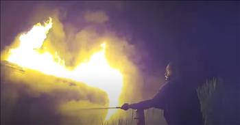 <p>One brave man jumped into action to save a woman from a burning vehicle. The hero risked his life for a complete stranger, pulling her out of a car that was engulfed in flames. Watch the short but powerful clip to hear about and see this man&rsquo;s heroic, life-saving move.</p>

<p>People today are wrong when it comes to a lot of different things. One of the things many in society are regularly incorrect about is how they define and who they determine to be heroes. Contrary to popular belief, actors and actresses are not heroes. Neither are athletes, and you certainly will not find any heroes occupying the Oval Office or walking through the halls of Congress.</p>

<p>Heroes are individuals who are more concerned about others than themselves. These special people demonstrate that belief through their courageous and selfless actions. They are motivated by their concern for the safety and well-being of others and act with complete disregard for their safety, often putting their lives on the line.</p>

<p><a href="https://www.youtube.com/watch?v=CoIC6MZohPs">A clip posted on YouTube</a> captured the actions of a true hero: Nathan Felix. Nathan was driving by when he spotted a vehicle on fire. Instead of continuing, Nathan stopped and offered his assistance, even sprinting toward the scene with a fire extinguisher.</p>

<p>But that is not all.</p>

<p>Once near the vehicle, Nathan worked frantically to pull the 68-year-old driver from the burning car. As he pulls her out of the car, he can be heard telling her they must keep going because it could explode.</p>

<p>One of the paramedics on the scene was grateful for Nathan and praised the young man&rsquo;s heroic, life-saving efforts.</p>

<p>&ldquo;Nathan did an awesome job, way above and beyond what&rsquo;s expected,&rdquo; he said. &ldquo;This woman has tomorrow because of his actions.&rdquo;</p>

<p>In an interview following his heroic move, Nathan said that the woman could have been a member of his family.</p>

<p>&ldquo;It could have been my mom, my auntie, something like that,&rdquo; Nathan said.</p>

<p><em><strong><a href="https://www.godtube.com/bible/philippians/2-4">Philippians 2:4</a></strong> &ldquo;Not looking everyone to his private good but keeping in mind the things of others.&rdquo;</em></p>

