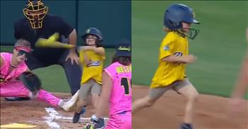 <p>A little one hit the most wholesome home run ever. Surprisingly, the child&rsquo;s impressive athletic feat came against a field of grown men, creating a cute and sweet moment. Watch the short but precious moment to see the child make it around the bases after just one swing.</p>

<p>Supposedly, nothing is more American than apple pie and baseball. Being familiar with this popular saying, it should be no surprise that baseball is often called America&rsquo;s pastime. In my opinion, baseball can also be easily referred to as boring and dull and a good time to get a nap.<br />
After watching a few scoreless, uneventful evenings, golf quickly starts to look like the livelier and more exciting alternative. Spectators want to see offense and scoring, not a pitcher&rsquo;s duel. And that is exactly what people saw when a child stepped to the plate as a member of the Savannah Bananas.</p>

<p><a href="https://www.youtube.com/shorts/cGNDWGfiO_o">In a clip posted on YouTube</a>, Brody, a 5-year-old who looked confident and determined, strode to the plate, hoping to hit a home run. Once you get a look at the pitcher and the defense behind him, you are likely left thinking this child&rsquo;s goal is nearly impossible. But after taking one pitch that was entirely too high, the little guy swings and connects, sending the ball to the third baseman.</p>

<p>The 5-year-old hustles down the first baseline, but then something unexpected happens. The defense makes a staggering number of unforced errors, and the batter takes full advantage of the defense&rsquo;s mistakes. He continues making his way around the bases at full speed, hoping to make it home before he&rsquo;s tagged out.</p>

<p>As the little guy makes his way around third, he&rsquo;s finally headed for home. It appears that there might be a play at the home plate, but Brody is called safe, completing an inside-the-park home run.</p>

<p>What a sweet and wholesome home run! That is a moment that the child will remember for the rest of his life.</p>

<p><em><strong><a href="https://www.godtube.com/bible/ephesians/6-4">Ephesians 6:4</a></strong> &ldquo;And, you fathers, do not make your children angry: but give them training in the teaching and fear of the Lord.&rdquo;</em></p>
