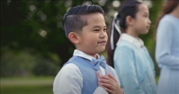 <p>This family&rsquo;s fantastic &lsquo;Praise The Lord&rsquo; cover will lift your spirit and warm your heart. The loving family of six is sincere and impressive in their musical unity. Watch the clip to see them come together in an act of praise.&nbsp;</p>

<p>The second youngest of the group, 9-year-old Westin Asidor, is the leading voice throughout the whole song. His childish and sweet voice sounds endearing against the vocals of his family: his two parents, two older sisters, and his younger sister. It&rsquo;s obvious that each individual is an experienced singer. They all harmonize together masterfully. The family also saves the best part for last. At the end of the song, young Westin lets out an incredibly powerful, lingering note that the average singer would certainly struggle to sing.&nbsp;</p>

<p>In the video, the family walks and sings together in a beautiful pond-filled park. They wear similar formal and tasteful old-fashioned clothes and seem to enjoy themselves as they spend time together in musical bliss. There are a few different songs called &lsquo;Praise the Lord&rsquo; out there, but the song they&rsquo;re singing is by The Imperials. Some of the <a href="https://genius.com/The-imperials-praise-the-lord-lyrics">lyrics</a> are:&nbsp;</p>

<p>&lsquo;Praise the Lord<br />
He can work through those<br />
Who praise Him<br />
Praise the Lord&rsquo;</p>

<p>&lsquo;Praise the Lord&rsquo; is all about choosing not to fall in the pitfalls of Satan and remembering the one who holds you up. It&rsquo;s a powerful reminder that no matter what situation you&rsquo;re in, you can praise the Lord. Even when Daniel was placed at the jaws of lions, he kneeled, prayed, and praised the Lord. As believers, we are united in our faith and share the Holy Spirit. Through our strength in Jesus Christ, we can be just like Daniel and give praise to God in the most trying of circumstances.</p>

<p><em>&ldquo;By him therefore let us offer the sacrifice of praise to God continually, that is, the fruit of our lips giving thanks to his name.&rdquo; &nbsp;<strong><a href="https://www.godtube.com/bible/hebrews/13-15">Hebrews 13 :15</a></strong></em></p>
