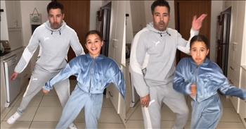 <p>A father-daughter dance duo brings joy with every step of their adorable routine. The pair dazzles as they show off their fancy footwork, never missing a step. Watch the short but thoroughly enjoyable clip to see the father-daughter duo&rsquo;s captivating dance number.</p>

<p>Dance is an art form that anyone at any age or stage in life can do. There are many types and kinds of dance, and there&rsquo;s likely to be something for everyone. Of course, just because you can do something, does that always mean you should? &nbsp;Some would say yes, while others will probably answer no, choosing to leave the dance floor to people who know what they are doing.</p>

<p>I am of the mindset that dance floors should be avoided unless you know what you&rsquo;re doing, and that&rsquo;s for a couple of reasons. The first is that performing dance moves and attempting footwork you are not familiar with could possibly result in an injury. But the most important reason is that no one wants to see someone dance who obviously has no idea how to dance. It&rsquo;s painful and hard to watch.</p>

<p>However, we don&rsquo;t have to worry about any of that with <a href="https://www.youtube.com/shorts/LHzlqMwM8IE">Ben and Zara&rsquo;s latest video</a>. The popular father-daughter pair strut their stuff in a highly choreographed dance routine that will have you smiling from ear to ear. Like all their other clips and videos posted on social media, this one is also delightful and will almost surely get you dancing with them.</p>

<p>While they typically post short clips of themselves mouthing and faux singing along to some beloved, classic tunes, they show they are multi-talented in this video. Not only can they hysterically mouth songs near and dear to the hearts of many, but they both have plenty of moves.</p>

<p><em><strong><a href="https://www.godtube.com/bible/psalms/149-3">Psalm 149:3</a></strong> &ldquo;Let them give praise to his name in the dance: let them make melody to him with instruments of brass and corded instruments of music.&rdquo;</em></p>
