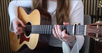<p>This woman&rsquo;s fingerstyle guitar &lsquo;Here Comes the Sun&rsquo; cover is so beautiful, you have to hear it for yourself. You don&rsquo;t need a voice to make people feel something. Just ask Gabriella Quevedo, a Swedish fingerstyle guitarist whose music will stop you in your tracks and wrap itself around your heart.</p>

<p>One of her most popular videos is a stunning cover of The Beatles' &ldquo;Here Comes The Sun.&rdquo; She doesn&rsquo;t sing it. She doesn&rsquo;t need to. With nothing but her acoustic guitar, Gabriella manages to make the instrument sing for her. And the result? It&rsquo;s like the song is being born all over again&mdash;hopeful, warm, healing.</p>

<p>Seriously, you can almost hear the lyrics as she plays. It&rsquo;s that good.</p>

<p>The way she plucks each string feels intentional, almost tender, like she knows you&rsquo;ve had a hard week and wants to remind you that the sun really is coming back. Somehow, her fingertips carry all the emotion of the song&mdash;the ache, the relief, the joy of a new season breaking through.</p>

<p>And once you hear it, you&rsquo;ll want to listen again. And again.</p>

<p>Gabriella <a href="https://www.gabriellaquevedoofficial.com/about">grew</a> up in Kinna, Sweden, in a music-loving family. Her dad, originally from Argentina, played guitar too and taught her the basics when she was young. By the time she was 12, Gabriella had fallen in love with fingerstyle guitar, where melody, chords, and rhythm are all played at once. She taught herself by watching videos online.&nbsp;</p>

<p>Eventually, she started uploading her own covers to YouTube. Her unique sound and song choices quickly drew a following, and today? Gabriella has over 1.6 million subscribers and nearly 300 million views on her <a href="https://www.gabriellaquevedoofficial.com/about">channel</a>.</p>

<p>She brings the soul to each note she strums. She turns a guitar into a voice&mdash;and that voice has something gentle and true to say: you&rsquo;re going to be okay.</p>

<p>So if you&rsquo;re looking for a moment of peace today, something pure and joy-giving in a world that often feels too heavy, go listen to Gabriella's cover. Let it fill your room. Let it remind you that healing can be quiet. And that sometimes, the most beautiful songs are the ones where the guitar does all the talking.</p>

<p><em>&ldquo;The light shines in the darkness, and the darkness has not overcome it.&rdquo; <strong><a href="https://www.godtube.com/bible/john/1-5">John 1:5</a></strong></em></p>
