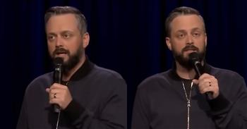 Nate Bargatze Explains Why Getting Information From His Wife Can Be a Struggle