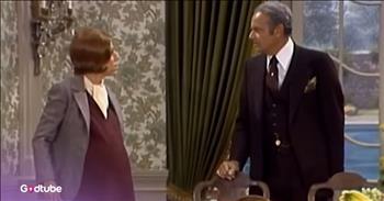 Carol Burnett and Harvey Korman Hilariously Portray an Overbooked Married Couple