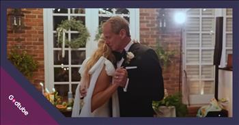 <p>A bride brought her dad to tears with a surprise audio recording of her great-grandfather. Given his emotional reaction, the young woman&#39;s father was not expecting what his daughter found. Watch the short but tear-jerking clip to see and hear what the bride found and her father&#39;s response.</p>

<p>Weddings are often very emotional occasions where people shed a tear or two. Anyone who has ever attended a wedding and a reception knows there are plenty of opportunities to become emotional. There&#39;s the moment the bride enters the sanctuary and starts making her way down the aisle, when the happy couple begins exchanging vows and is pronounced husband and wife.</p>

<p>The reception also offers plenty of chances to become teary-eyed. There are the best man and maid of honor speeches and the father-daughter and mother-son dances. A <a href="https://www.youtube.com/watch?v=JT9KrcLySzE">clip posted on YouTube</a> captures a father and his daughter, who has just gotten hitched, during the father-daughter dance at her reception when he unexpectedly becomes emotional, but not for the reason you might think.</p>

<p>Before her wedding day, the bride started going through old home movies when she made a startling discovery. She came across an old audio recording of her great-grandfather, her father&#39;s grandfather, singing. The clip also mentions that on the recording were her grandmother, her father&#39;s mother, and him singing as a child. Her father had no idea that recording even existed.</p>

<p>Seconds after the song begins, the bride&#39;s father is overcome with emotion and unable to stop himself from crying.</p>

<p>&quot;Folks will begin to, maybe, record those special moments today and realize how special they&#39;ll be for years down the road,&quot; the father of the bride said.</p>

<p>What a lovely and unexpected gift the young woman gave her father on a day intended to be about her and the new chapter in her life.</p>

<p><em><strong><a href="https://www.godtube.com/bible/exodus/20-12">Exodus 20:12</a></strong> &quot;Give honor to your father and to your mother, so that your life may be long in the land which the Lord your Give is giving you.&quot;</em></p>
