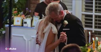 <p>A bride brought her dad to tears with a surprise audio recording of her great-grandfather. Given his emotional reaction, the young woman&#39;s father was not expecting what his daughter found. Watch the short but tear-jerking clip to see and hear what the bride found and her father&#39;s response.</p>

<p>Weddings are often very emotional occasions where people shed a tear or two. Anyone who has ever attended a wedding and a reception knows there are plenty of opportunities to become emotional. There&#39;s the moment the bride enters the sanctuary and starts making her way down the aisle, when the happy couple begins exchanging vows and is pronounced husband and wife.</p>

<p>The reception also offers plenty of chances to become teary-eyed. There are the best man and maid of honor speeches and the father-daughter and mother-son dances. A <a href="https://www.youtube.com/watch?v=JT9KrcLySzE">clip posted on YouTube</a> captures a father and his daughter, who has just gotten hitched, during the father-daughter dance at her reception when he unexpectedly becomes emotional, but not for the reason you might think.</p>

<p>Before her wedding day, the bride started going through old home movies when she made a startling discovery. She came across an old audio recording of her great-grandfather, her father&#39;s grandfather, singing. The clip also mentions that on the recording were her grandmother, her father&#39;s mother, and him singing as a child. Her father had no idea that recording even existed.</p>

<p>Seconds after the song begins, the bride&#39;s father is overcome with emotion and unable to stop himself from crying.</p>

<p>&quot;Folks will begin to, maybe, record those special moments today and realize how special they&#39;ll be for years down the road,&quot; the father of the bride said.</p>

<p>What a lovely and unexpected gift the young woman gave her father on a day intended to be about her and the new chapter in her life.</p>

<p><em><strong><a href="https://www.godtube.com/bible/exodus/20-12">Exodus 20:12</a></strong> &quot;Give honor to your father and to your mother, so that your life may be long in the land which the Lord your Give is giving you.&quot;</em></p>
