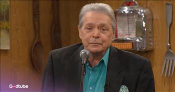 <p>You&rsquo;ll be blown away by Mickey Gilley's mesmerizing &lsquo;Stand By Me&rsquo; cover. The country legend sang the song in a casual episode of Larry&rsquo;s Country Diner, but it sounds good enough to put on a record. Play the clip to hear the wonderful cover song.&nbsp;</p>

<p>At 82, country singer Mickey Gilley proved he could still sing as good&mdash;or better&mdash;than the rest of them. His acoustic cover of &lsquo;Stand By Me&rsquo; is astonishing. His voice sounds youthful and beautiful. Anyone listening to the song without seeing the video would never guess that the singer was as old as Gilley was. As soon as he finishes his spirit-filled song, the room erupts in claps, hoots, and hollers.</p>

<p>Gilley started his music career young and played the piano as a child. In the 1950s, his first single was &lsquo;Ooh Wee Baby.&rsquo; The song &lsquo;Stand By Me&rsquo; may be a little symbolic, as he sings to fans, asking them, in a way, to remember him in his last years. The song also talks about not being afraid of what&rsquo;s to come when you have someone to lean on. Some of the song&rsquo;s lyrics are:</p>

<p>And if the sky we look upon should tumble and fall<br />
And the mountains should fall to the sea<br />
No I won't be afraid, no I won't be afraid<br />
Just as long, just as long as you stand by me</p>

<p>Gilley has had many hits, like &lsquo;She&rsquo;s Pulling Me Back Again,&rsquo; &lsquo;I Overlooked an Orchid,&rsquo; and &lsquo;True Love Ways.&rsquo; He&rsquo;s an entertainer through and through and always engages with his audience as he sings, like he does in this video. The artist <a href="https://www.npr.org/2022/05/08/1097455473/mickey-gilley-who-helped-inspire-urban-cowboy-dies-at-86">passed away</a> on May 7, 2022, at the age of 86, but his legend lives on through his great music.&nbsp;</p>

<p><em>&ldquo;Fear thou not; for I am with thee: be not dismayed; for I am thy God: I will strengthen thee; yea, I will help thee; yea, I will uphold thee with the right hand of my righteousness.&rdquo; <strong><a href="https://www.godtube.com/bible/isaiah/41-10">Isaiah 41:10</a></strong></em></p>
