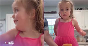 <p>A little girl has taught us how to make chocolate milk her way. She was not afraid of letting her secret recipe get out and instead decided to share it with everyone. Watch the short but cute video to see the tiny chef share her delicious chocolate milk recipe.</p>

<p>Often, when it comes to the culinary arts, some secrets are tightly guarded and too valuable to release to the general public. Some businesses keep a death grip on their recipes, refusing to let even the tiniest, most minute detail get out. Doing so could and likely would lead to the destruction and ruin of massive, well-known and highly regarded brands.</p>

<p>Many have tried for years, only to be met with constant disappointment whenever they&rsquo;ve tried to crack the secret recipe for Coca-Cola&rsquo;s iconic and beloved drink. Some may claim to have done so, but we all know that to be false. Similarly, much energy has been devoted to trying to figure out KFC&rsquo;s 11 herbs and spices recipe, but that has also been one colossal failure. The Colonel is obviously not going to let that go easily.</p>

<p>However, <a href="https://www.youtube.com/shorts/cPV-yIbI4cA">as a video posted on YouTube shows</a>, one little girl does not have the same fears as Kentucky Fried Chicken and Coca-Cola. Instead of defending her recipe with her life, she recorded herself showing everyone her recipe for chocolate milk. If only KFC and Coca-Cola were as free with their recipes as this little one.</p>

<p>The hilarious and sweet clip begins with the little girl carrying a step stool and addressing her audience.</p>

<p>&ldquo;Hello, everybody!&rdquo;</p>

<p>Then, she politely and with much formality answers her mother&rsquo;s question about the kind of drink she wants.</p>

<p>&ldquo;Chocolate, your madam,&rdquo; the youngster says.</p>

<p>Her chocolate milk demonstration begins once the formalities are out of the way. As she shows, her chocolate milk recipe is delicate and intricately planned and thought out, so much so that she even surprisingly brings out a special tool to help stir the milk to just the right consistency.</p>

<p>Who knows what she&rsquo;ll cook up next?</p>

<p><em><strong><a href="https://www.godtube.com/bible/proverbs/22-6">Proverbs 22:6</a></strong> &ldquo;If a child is trained up in the right way, even when he is old, he will not be turned away from it.&rdquo;</em></p>
