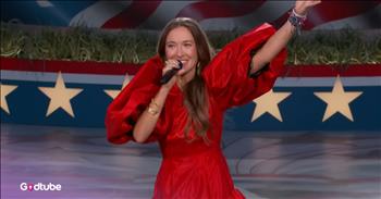 <p>Lauren Daigle lit up the stage with a joyful cover of &ldquo;Walking on Sunshine.&rdquo; One of the biggest names in the Christian music world delivered a fantastic rendition of the beloved 1980s hit. Watch the short but thoroughly enjoyable clip to see and hear Lauren perform &ldquo;Walking on Sunshine.&rdquo;</p>

<p>There are just some songs that, whenever you hear them, immediately put you in a good mood. You know precisely what kind of songs I&rsquo;m talking about. You could be having the worst day imaginable, where nothing has gone right. Still, as soon as one of these tunes comes across Apple Music, Spotify or the radio, everything improves considerably.</p>

<p>One of those specific types of songs is Katrina &amp; The Waves&rsquo; &ldquo;Walking on Sunshine.&rdquo; The 1985 tune is so upbeat, catchy and incredibly infectious that it&rsquo;s nearly impossible not to sing along or, at the very least, rhythmically tap a toe or a foot. In a <a href="https://www.youtube.com/watch?v=kkh07Rcx96s">clip posted on YouTube</a>, Lauren covers this feel-good tune, and you&rsquo;ll probably find yourself dancing and singing along with her.</p>

<p>&ldquo;I used to think maybe you loved me, now baby, I&rsquo;m sure<br />
And I just can&rsquo;t wait till the day when you knock on my door<br />
Now every time I go for the mailbox, gotta hold myself down<br />
&lsquo;Cause I just can&rsquo;t wait till you write me you&rsquo;re coming around&rdquo;</p>

<p>Sure, the song&rsquo;s lyrics may not be the deepest or most poetic in the world, but they usually aren&rsquo;t when it comes to feel-good tunes. And besides that, music is often about how it makes you feel.&nbsp;</p>

<p>Much like the song itself, Lauren&rsquo;s live performance is so good, and one you could listen to and watch repeatedly. She clearly was having the time of her life while singing and running around the stage, and why wouldn&rsquo;t she? She&rsquo;s, as she sings repeatedly, walking on sunshine!</p>

<p><em><strong><a href="https://www.godtube.com/bible/ephesians/5-19">Ephesians 5:19</a></strong> &ldquo;Speaking to yourselves in psalms and hymns and spiritual songs, singing and making melody in your heart to the Lord;&rdquo;</em></p>
