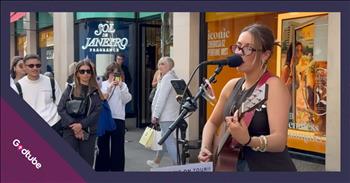 <p>Imagine walking down a busy street&mdash;people rushing, noise swirling all around&mdash;and then, out of nowhere, you hear a voice, a street performer wowing with a Tina Turner classic song, &lsquo;What&rsquo;s Love Got To Do With It.&rsquo; But it&rsquo;s not just any voice, it&rsquo;s a deep, sultry sound that stops you mid-step.</p>

<p>That&rsquo;s what happened to me when I ran across Allie Sherlock&rsquo;s video while singing on the streets of Dublin. She was there, just standing with her guitar, those golden bangle bracelets softly jingling on her wrist as she strummed the chords. Her voice? It&rsquo;s like velvet wrapped in strength and soul&mdash;a voice that grabs you by the heart and holds on tight.</p>

<p>What&rsquo;s beautiful about Allie is how down-to-earth she is. She kind of reminds me of the girl next door with a dream and a deep love for music that shines through every note she sings. You can tell she truly loves what she does. It&rsquo;s not about fame or flashing lights&mdash;it&rsquo;s about sharing stories through song, connecting with the people who pause and lean in, caught by the magic of her sound.</p>

<p>As she sang, the crowd around her naturally grew, strangers drawn together by the pure joy of live music. You could see it in their faces, the surprise, the delight, the way her voice seemed to turn a busy city street into something sacred for just a few minutes.</p>

<p>Listening to Allie perform is a reminder that music is one of those rare gifts that can soften the hard edges of life and lift us out of the ordinary and into moments of shared grace. Thank God for music!&nbsp;</p>

<p>So, if you ever find yourself wandering through Dublin or even just scrolling through your day, I hope you get a chance to hear Allie sing. In a world that moves fast and loud, her voice is a gentle, powerful invitation to pause and feel a little more alive.</p>

<p><em>&ldquo;Each of you should use whatever gift you have received to serve others, as faithful stewards of God&rsquo;s grace in its various forms.&rdquo; <strong><a href="https://www.godtube.com/bible/1-peter/4-10">1 Peter 4:10</a></strong></em></p>
