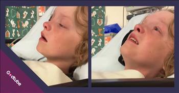 <p>A young hospital patient cried out to Jesus and his deceased father and shared a glimpse of heaven. With tears streaming down his face, and as he lay in a hospital bed, the young man had an encounter with the Savior of the world. Watch the short but powerful clip to hear the young man&rsquo;s moving words and his unique description of both God and heaven.</p>

<p>The Bible contains many stories in which people have encounters and entire conversations with God. In many of those situations, the Creator of the world uses words to convey His message and point to people like Moses, Abraham, Noah and Adam and Eve. But of course, God is not limited to words when He wants to express Himself, as is also depicted in the Bible.</p>

<p>Many people today would agree that they have never seen the face of God, as several in the Bible did when they conversed with Him. However, one little boy may have just seen the face of God and gotten a look at heaven.</p>

<p>In <a href="https://www.youtube.com/watch?v=iHOU7_qxSzk">the clip posted on YouTube</a>, the child, Cason, is captured having a conversation with Jesus Christ and his deceased father as tears stream down his face. About a minute in the clip, the child stares at the ceiling and states, &ldquo;Hi, Jesus,&rdquo; as he begins conversing with Him.</p>

<p>&ldquo;Jesus, when you coming back?&rdquo; Cason asks. &ldquo;We need you. I need you. I miss you, Jesus.&rdquo;</p>

<p>Later in the clip, the weeping child also sees his father, mentioning how pretty his deceased father is and how he promises to be a better kid for his mother, who works so hard to provide for him and his siblings.</p>

<p>The child also describes God as &ldquo;having fire eyes&rdquo; and says heaven is beautiful, claiming it&rsquo;s full of butterflies.</p>

<p><em><strong><a href="https://www.godtube.com/bible/romans/1-20">Romans 1:20</a></strong> &ldquo;For from the first making of the world, those things of God, which the eye is unable to see, that is, his eternal power and existence, are fully made clear, he having given the knowledge of them through the things which he has made, so that men have no reason for wrongdoing:&rdquo;</em></p>
