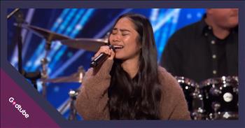 <p>A show-stopping <em>America&rsquo;s Got Talent</em> performance moved Sofia Vergara to hit the Golden Buzzer. The young woman put on a powerhouse performance, wowing the studio audience and the judges. Watch the short but jaw-dropping clip to listen to and see the young woman&rsquo;s magnificent audition.</p>

<p>Life is a journey full of ups and downs, unexpected stops and more than a couple of detours. We may have goals and a plan of action for reaching them, but often life has other thoughts and ideas. Things can and do come up unexpectedly that change everything, forcing us to scramble and devise another path forward.</p>

<p>A woman, Jessica Sanchez, who stepped out onto the <em>America&rsquo;s Got Talent</em> stage, knows all about the curveballs that life often throws our way. During her back-and-forth with the judges, she reveals that she had actually auditioned for the popular program during its inaugural season, 20 years earlier. She mentioned how devastated she was and even admitted that, for a time, she fell out of love with music.</p>

<p>However, a lot has happened in her life in those two decades. She is now married and even has a child on the way. She also found her love of music, which she demonstrates during her fantastic audition. The <a href="https://www.youtube.com/watch?v=a-V1XTvsPq8">young woman and mother-to-be can absolutely sing</a>!</p>

<p>During her time to shine, Jessica sang Benson Boone&rsquo;s wildly popular hit &ldquo;Beautiful Things,&rdquo; and she made it her own. Her vocal performance wowed everyone in the studio audience, with the camera catching several people as their eyes widened in astonishment.</p>

<p>The judges were also thoroughly impressed with Jessica&rsquo;s dazzling cover of the Benson Boone tune. Mel B even remarked that Jessica has the voice of an angel. But it was Sofia who was bowled over the most and reached out to slam the Golden Buzzer for the young and supremely talented singer.</p>

<p>Jessica is someone who could probably sing anything and make it sound wonderful.</p>

<p><em><strong><a href="https://www.godtube.com/bible/colossians/3-16">Colossians 3:16</a></strong> &ldquo;Let the word of Christ dwell in you richly in all wisdom; teaching and admonishing one another in psalms and hymns and spiritual songs, singing with grace in your hearts to the Lord.&rdquo;</em></p>
