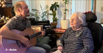 <p>Gary and Nita Talley delivered a beautiful rendition of &ldquo;Jesus Loves Me.&rdquo; The mother-son duo performed the classic tune about the unending and unbelievable love of Jesus Christ. Watch the short but heartwarming clip to listen to and see Gary and Nita Talley sing &ldquo;Jesus Loves Me.&rdquo;</p>

<p>If not for the love of Jesus Christ, all would be lost and destined for eternal damnation and separation from Him forever, where there would be much weeping and gnashing of teeth. But praise His name that does not have to be our fate. All can be forgiven of their sins and can experience eternal life with Him in heaven.</p>

<p>Forgiveness and eternal life are only possible because of His ultimate sacrifice on the cross, where He took the sins of humanity upon Himself, suffering, bleeding and dying. It was the ultimate act of love. As the Bible mentions, Christ demonstrated his immense and overwhelming love for us in this way: when we were still sinners, He gave up His life for us.</p>

<p><a href="https://www.youtube.com/watch?v=yLZt6Rt_Rx4">In a clip posted on YouTube</a>, Gary and Nita sing &ldquo;Jesus Loves Me,&rdquo; a familiar and beloved song about His love. Yes, the song is nearly universally known, but that still does not lessen the fact that it is full of truth. Christ loves you and me more than we could ever know or understand. What else, but love, could have caused and driven Him to willingly endure such an undeserved and unwarranted brutal punishment and prolonged torture?</p>

<p>&ldquo;Jesus loves me, this I know<br />
For the Bible tells me so<br />
Little ones to him belong<br />
They are weak, but he is strong&rdquo;</p>

<p>And His love endures forever. There is nothing that we could do or anywhere we could go that would change that fact. Christ&rsquo;s love for us will always remain.</p>

<p><em><strong><a href="https://www.godtube.com/bible/romans/5-8">Romans 5:8</a></strong> &ldquo;But God has made clear his love to us, in that, when we were still sinners, Christ gave his life for us.&rdquo;</em></p>
