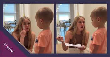 <p>Watch how this mom corrects her son with patience and love. She could have easily been loud, cruel and harsh with the young man, but she took a different, loving and effective approach to correcting and redirecting the child. Check out the short but heartwarming video to see the loving way in which the woman taught her son a lesson.</p>

<p>Children are a joy and an absolute blessing from the good Lord above. No suitable and fit parent would ever say or think otherwise. Those little ones bring with them and add much happiness to every household, enhancing everyone&rsquo;s life in innumerable ways. Everything in life is made significantly by the presence of children.</p>

<p>While everyone can agree that being a parent is a blessing and an unmitigated privilege, children don&rsquo;t arrive knowing and understanding everything. That&rsquo;s why an essential part of parenting is teaching, correcting and redirecting children when they run afoul and do something wrong. Of course, there are several ways to accomplish this task, some more loving and effective than others.</p>

<p>A <a href="https://www.youtube.com/shorts/_k4oCULTbp0">clip posted on social media</a> captures a mother correcting her child&rsquo;s errant behavior. The little guy was recently in an artistic mood because he has been coloring on the walls, something nearly every child does at one time or another. This is, of course, unacceptable behavior and must be corrected. But the mother in the video does not scream and yell at the young man, loudly informing him of his mistake.</p>

<p>Instead, Mom takes a different approach. She makes it clear that what he did was not right and that he can no longer continue doing his artwork on the wall. She mentions alternative places where he can be creative and even has him clean the walls.</p>

<p>The mother in the video does all of this without ever raising her voice, but she does and says everything in a kind and gentle manner. This approach will be much more effective than if she had taken another route. He will likely not color on the walls in the future because he doesn&rsquo;t want to disappoint instead of fearing her, her wrath and whatever punishment she may give him.</p>

<p><em><strong><a href="https://www.godtube.com/bible/proverbs/22-6">Proverbs 22:6</a></strong> &ldquo;If a child is trained up in the right way, even when he is old, he will not be turned away from it.&rdquo;</em></p>
