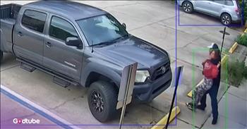 <p>A woman kicked and screamed and managed to escape a terrifying kidnapping attempt. The woman was able to avoid being abducted as the frightening ordeal was caught on camera. Watch the short but jaw-dropping clip to see the attempted kidnapping and how she managed to avoid becoming abducted.</p>

<p>Crime is a very real part of our fallen and broken world. This will not be changing either, despite any and all well-intentioned efforts from politicians and members of law enforcement. As long as human beings remain on Earth, so will criminality in one form or another.</p>

<p>In <a href="https://www.youtube.com/watch?v=sPKY3DpQ6Io">a clip posted on YouTube</a>, a young woman, an 18-year-old, was nearly a kidnapping victim. The bold criminal, in broad daylight, is seen grabbing and tightly holding onto the young woman. All the while, as he has her and attempts to place her into his truck, she screams and fights for her life.</p>

<p>He manages to open the truck&rsquo;s door with her securely in his grip and attempts to put her in the vehicle, but she keeps fighting, desperately trying to get away.</p>

<p>&ldquo;He forcefully pushed me out of the store,&rdquo; Emma Marine said. &ldquo;And then he put me in a chokehold and dragged me out to the truck and then tried to force me into the truck.&rdquo;</p>

<p>Eventually, the brave young woman does get away from her would-be abductor and finds safety.&rdquo;</p>

<p>&ldquo;I just knew that once he had me, I had to get away, and that I could not get into the truck,&rdquo; she added.</p>

<p>After Emma managed to escape the criminal, she ran into a nearby restaurant and called 911, detailing the scary ordeal to the dispatchers. Thankfully, the video adds that police officers did locate Emma&rsquo;s attacker and would-be abductor, and he was taken into custody.</p>

<p>Praise God that that young woman was able to escape and foil the criminal&rsquo;s nefarious plans. Who knows what could have happened if he had gotten her into his truck?</p>

<p><em><strong><a href="https://www.godtube.com/bible/proverbs/27-12">Proverbs 27:12</a></strong> &ldquo;The sharp man sees the evil and takes cover; the simple go straight on and get into trouble.&rdquo;</em></p>
