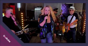 <p>If you want a mood boost or a fresh jolt of energy, watch this fun video. This cover of &lsquo;Walking on Sunshine&rsquo; will brighten your day and lift your spirits. Play the clip to enjoy the bright, catchy song.</p>

<p>The upbeat cover will have you feeling like you stepped back into the 80s for a few minutes. It is everything you could want in a feel-good song. It has that familiar sound and beat with a full band, many instruments, and that key lead female singer with a voice similar to the song&rsquo;s original singer, Katrina Leskanich.&nbsp;</p>

<p>The group in the video, an Australian musical organization called Sing it Live, does a wonderful job of covering the song. Anyone who loves the original piece will absolutely love this rendition. The performers and producer have done an incredible job of keeping all of the things that make it special. Lead singer Melissa McCaig brings a lot of catchy fun into her performance. She wears a flashy blue coat and jives to the music. There&rsquo;s even a breeze picturesquely blowing her hair back as she belts out the lyrics:&nbsp;</p>

<p>&hellip; And I just can't wait till the day when you knock on my door<br />
Now everytime I go for the mailbox, gotta hold myself down<br />
'Cause I just can't wait till you write me you're coming around<br />
I'm walking on sunshine, wooah</p>

<p>It&rsquo;s impossible not to feel a little jolt of happiness when you hear this song. The song&rsquo;s high attitude of nothing can get in your way or get you down is contagious. It&rsquo;s nice to have small things like this to brighten our day and put a quick smile on our faces, isn&rsquo;t it?&nbsp;</p>

<p><em>"Is anyone among you suffering? Let him pray. Is anyone cheerful? Let him sing praise." <strong><a href="https://www.godtube.com/bible/james/5-13">James 5:13</a></strong></em></p>
