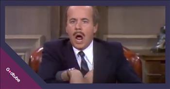 Tim Conway’s On-Air Announcement Spirals Into Comedic Chaos