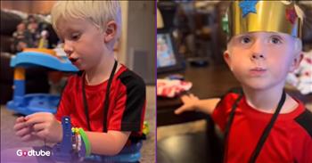 <p>Some youngsters ate several Tootsie Rolls and described them in the sweetest and funniest ways. The two little ones scarfed down the chocolatey treats and gave their thoughts on how they tasted. Watch the short but oh so adorable clip to hear what the two children had to say about the Tootsie Rolls.</p>

<p>Exercising, getting plenty of sleep and eating a healthy, well-balanced diet will help you achieve and maintain a healthy lifestyle. Of course, all three are easier said than done. Given the amount of work and family obligations and the 200 other directions in which everyone is pulled, sometimes doing all or even two of them every day is impossible.</p>

<p>There are other times when all you want is a cheat day, a day off from everything and a moment of fun. For many, that involves indulging in a sweet treat. For instance, a Hershey&rsquo;s Cookies &lsquo;n&rsquo; Creme bar, a bag of peanut M&amp;M&rsquo;s, a Starburst sleeve or something else might be your go-to treat. That point is, we all have a sweet, sugary treat that is our favorite. Everyone knows they aren&rsquo;t healthy, but they still taste so good, and a little sugar and chocolate now and then isn&rsquo;t horrible, right?</p>

<p>In a <a href="https://www.youtube.com/watch?v=Kw7ABF0MI7Q">clip posted on YouTube</a>, two little ones&mdash;a boy and a girl&mdash;quickly ingest some Tootsie Rolls. Those beloved miniature chocolate candy pieces have been around for decades and are a favorite of many. Because they are a classic treat, most people are more than familiar with the taste of a Tootsie Roll. However, for those few people who might not know what they taste like, the two little ones lend a helping hand.</p>

<p>After digesting the pieces of candy, they excitedly describe the taste. When asked to describe the taste of what he&rsquo;s just eaten, the young man gives the best, most hilarious and straightforward description possible.</p>

<p>He says the candy tastes like sugar, adding, &ldquo;Sugar tastes like sugar.&rdquo;</p>

<p>I couldn&rsquo;t have said it better myself!</p>

<p><em><strong><a href="https://www.godtube.com/bible/job/8-21">Job 8:21</a></strong> &ldquo;The time will come when your mouth will be full of laughing, and cries of joy will come from your lips.&rdquo;</em></p>
