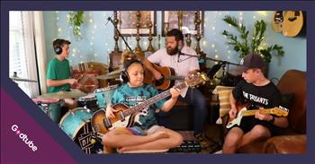 <p>They sit together in their living room &mdash; Colt strumming his guitar, Aubree smiling behind the camera, and their kids tapping on drums and bass and just being their joyful selves. There is no studio, no audience, just a family finding light in the dark by making music together.</p>

<p>Their cover of &lsquo;Can&rsquo;t Buy Me Love&rsquo; isn&rsquo;t just a song. It&rsquo;s a little burst of sunshine in the middle of a hard season. You can almost hear the hope crackling beneath the strings &mdash; the kind of hope that&rsquo;s stubborn, like faith held tight in trembling hands. If you&rsquo;ve ever needed a little pick-me-up, this performance is like a warm hug for the soul. From the very first strum of the guitar to the last cheerful chorus, you can feel the joy bubbling up&mdash;pure, unfiltered, and infectious. It&rsquo;s a reminder that sometimes, the best medicine for a weary heart is a simple song sung together with those you love.</p>

<p>This family doesn&rsquo;t have it all figured out. Their voices aren&rsquo;t perfect &mdash; and that&rsquo;s the point. It&rsquo;s the messy, beautiful, real-ness of love that can&rsquo;t be bought or earned. It&rsquo;s the laughter between the verses and the smiles exchanged when someone hits the wrong note, but they keep singing anyway.</p>

<p>Back when the world shut down and the days stretched long and lonely, they found a way to remind us all that joy still lives in the small things&mdash;in the family gathered &lsquo;round a song, in the stories shared, and in the music made by hearts that refuse to give up.</p>

<p>So when you watch their cover or any of their music for that matter, you don&rsquo;t just hear the music, you feel the moments, the magic, their family bond, and just how much fun they have together. As a family, you can see how they choose hope, love, and fun even when the world feels heavy.</p>

<p>Because that&rsquo;s the kind of love money can&rsquo;t buy. But it&rsquo;s the kind that saves us, time and again.</p>

<p><em>&ldquo;And now these three remain: faith, hope and love. But the greatest of these is love.&rdquo; <strong><a href="https://www.godtube.com/bible/1-corinthians/13-13">1 Corinthians 13:13</a></strong></em></p>
