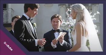 <p>Tears started flowing as the groom delivered an unforgettable wedding day surprise. His sweet and heartwarming move will likely have you brushing away a tear or two. Watch the short, but tear-jerking clip to see what the groom did and hear the reason for his touching gesture.</p>

<p>Weddings are significant, momentous and life-changing occasions for every couple. They are the opportunity to recognize and witness the formation of a family as two people vow to remain with one another regardless of what life may throw their way. What could be better than that?</p>

<p>Typically, weddings are a chance to celebrate the couple standing at the altar in front of family, friends and God, and rightfully so. We should be so honored to be able to share the bride and groom&rsquo;s big day with them. &nbsp;All we, as guests, ask for is a plate of food at the reception and the slightest bit of cake, and that&rsquo;s it, I promise!</p>

<p>However, in <a href="https://www.youtube.com/watch?v=T6sGKJ5rgOc">one clip posted on YouTube</a>, a groom, Zach, used the occasion to surprise his bride, Hallie, her parents and everyone in attendance. When it came time to recite his vows, he also used American Sign Language. Both of his bride&rsquo;s parents are deaf, and he wanted to show them how much he loves and is committed to them as well. He wanted them to feel included, as he said, and signed his vows to their daughter.</p>

<p>The clip mentions that no one knew what Zach was about to do when it came time for him to say his vows. The young man attended night classes for four months before the wedding for that big, tear-jerking moment.</p>

<p>&ldquo;The moment Zach started signing and saying his vows, I immediately started tearing up,&rdquo; Hallie said. &ldquo;The way he included my parents made it even more meaningful, and it reminded me why I chose him, and I&rsquo;ll keep choosing him every day.&rdquo;</p>

<p>But that wasn&rsquo;t all.</p>

<p>After the ceremony, the video captures the moment Zach presents his in-laws with his ASL certificates at the reception.</p>

<p>What a powerful moment and a beautiful way to show someone how much they matter and are loved.</p>

<p><em><strong><a href="https://www.godtube.com/bible/1-corinthians/16-14">1 Corinthians 16:14</a></strong> &ldquo;Let all that you do be done in love.&rdquo;</em></p>

