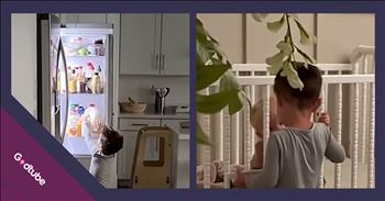 <p>A young man was spotted doing something truly unexpected and heartwarming. What the little guy did will have you brushing away tears from your eyes and restore your faith in humanity. Watch the short but oh so adorable clip to see the little boy&rsquo;s precious move.</p>

<p>Generally, siblings do not get along well. At least while they are young children, siblings typically have a lot of animosity toward one another. Those little ones have the surprising (and incredibly annoying) ability to turn everything into a disagreement. Between siblings, the most minor, most insignificant thing can soon become a matter of life and death.</p>

<p>Those with two or more kids understand that anything and everything can become an annoyingly loud, ear-piercing disagreement. Take any situation, subject or object, and children can turn it into a shouting or shoving match. A lot of parenting, and many will also agree with this, involves acting as a referee, stepping into arguments and keeping them from one another.</p>

<p>So, any time siblings are halfway civil to one another, parents must cherish and hold onto those moments, those instances, especially when they are little, because they can be few and far between.<a href="https://www.youtube.com/shorts/65ZmvLshiyo"> A video posted on social media</a> captures one of those precious moments between siblings.&nbsp;</p>

<p>The clip starts with the little guy digging around in the kitchen. At first glance, it&rsquo;s a bit unclear what he&rsquo;s doing. Then, seconds later, it appears he&rsquo;s making himself a bowl of cereal.&nbsp;<br />
However, the kitchen is not where he wants to enjoy his breakfast.</p>

<p>The camera is right behind the young man as he enters the hallway and unexpectedly ducks into a room. It turns out that the bowl of cereal was not for him at all. Instead, he made his baby sister, who is in her crib, breakfast in bed.</p>

<p>What an absolutely adorable moment!</p>

<p><em><strong><a href="https://www.godtube.com/bible/1-john/4-20">1 John 4:20</a></strong> &ldquo;If a man says, &lsquo;I have love for God,&rsquo; and has hate for his brother, his words are false: for how is the man who has no love for his brother whom he has seen, able to have love for God whom he has not seen?&rdquo;</em></p>
