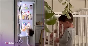 <p>A young man was spotted doing something truly unexpected and heartwarming. What the little guy did will have you brushing away tears from your eyes and restore your faith in humanity. Watch the short but oh so adorable clip to see the little boy&rsquo;s precious move.</p>

<p>Generally, siblings do not get along well. At least while they are young children, siblings typically have a lot of animosity toward one another. Those little ones have the surprising (and incredibly annoying) ability to turn everything into a disagreement. Between siblings, the most minor, most insignificant thing can soon become a matter of life and death.</p>

<p>Those with two or more kids understand that anything and everything can become an annoyingly loud, ear-piercing disagreement. Take any situation, subject or object, and children can turn it into a shouting or shoving match. A lot of parenting, and many will also agree with this, involves acting as a referee, stepping into arguments and keeping them from one another.</p>

<p>So, any time siblings are halfway civil to one another, parents must cherish and hold onto those moments, those instances, especially when they are little, because they can be few and far between.<a href="https://www.youtube.com/shorts/65ZmvLshiyo"> A video posted on social media</a> captures one of those precious moments between siblings.&nbsp;</p>

<p>The clip starts with the little guy digging around in the kitchen. At first glance, it&rsquo;s a bit unclear what he&rsquo;s doing. Then, seconds later, it appears he&rsquo;s making himself a bowl of cereal.&nbsp;<br />
However, the kitchen is not where he wants to enjoy his breakfast.</p>

<p>The camera is right behind the young man as he enters the hallway and unexpectedly ducks into a room. It turns out that the bowl of cereal was not for him at all. Instead, he made his baby sister, who is in her crib, breakfast in bed.</p>

<p>What an absolutely adorable moment!</p>

<p><em><strong><a href="https://www.godtube.com/bible/1-john/4-20">1 John 4:20</a></strong> &ldquo;If a man says, &lsquo;I have love for God,&rsquo; and has hate for his brother, his words are false: for how is the man who has no love for his brother whom he has seen, able to have love for God whom he has not seen?&rdquo;</em></p>
