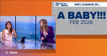 <p>An anchor had an emotional reaction to a meteorologist&rsquo;s unexpected breaking news story. The woman cried tears of joy when she learned of her coworker&rsquo;s fantastic news. Watch the short but sweet clip to see how the woman reacted to a breaking news story that completely surprised her.</p>

<p>The world is a lost and broken place, full of hurting and struggling people calling out for help and any sign of hope. The evidence for this brokenness is literally all around us&mdash;everywhere you look and go. Sin has done a number on this world, ruining and destroying everything it has ever touched.</p>

<p>While the brokenness is everywhere we look and go, arguably, it&rsquo;s most easily seen on any and every television news broadcast. The top stories are always about a horrendous, violent crime or the latest scandal from a politician who has been placed in a position of trust. Oh, and also the weather. Crime, updates about corrupt politicians and the weather - that&rsquo;s about everything the news is good for and can be counted on to provide.</p>

<p><a href="https://www.youtube.com/watch?v=3YppTX2E8yg">A clip posted on YouTube</a> shows how one television station used its time on air to broadcast some good news for a change. The meteorologist was giving her forecast, which looked uncomfortably warm for the foreseeable future. Her time on camera wasn&rsquo;t over when she finished talking about the weather. She had one more forecast to give and prediction to make, about someone who would be arriving in several months.</p>

<p>About a minute into the clip, the meteorologist walks over to the anchor desk and announces she has a breaking news story. It&rsquo;s not one about a murder or a lying, corrupt politician (Are there any other kind?). Instead, she says that she is going to be a mother!</p>

<p>The anchor is shocked and immediately becomes emotional, breaking down in tears at the excellent news. What a sweet moment and a terrific change of pace from what we typically get from the local news.</p>

<p><em><strong><a href="https://www.godtube.com/bible/psalms/127-3">Psalm 127:3</a></strong> &ldquo;See, children are a heritage of the Lord: and the fruit of his womb is his reward.&rdquo;</em></p>
