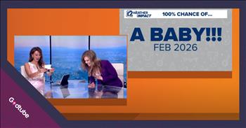<p>An anchor had an emotional reaction to a meteorologist&rsquo;s unexpected breaking news story. The woman cried tears of joy when she learned of her coworker&rsquo;s fantastic news. Watch the short but sweet clip to see how the woman reacted to a breaking news story that completely surprised her.</p>

<p>The world is a lost and broken place, full of hurting and struggling people calling out for help and any sign of hope. The evidence for this brokenness is literally all around us&mdash;everywhere you look and go. Sin has done a number on this world, ruining and destroying everything it has ever touched.</p>

<p>While the brokenness is everywhere we look and go, arguably, it&rsquo;s most easily seen on any and every television news broadcast. The top stories are always about a horrendous, violent crime or the latest scandal from a politician who has been placed in a position of trust. Oh, and also the weather. Crime, updates about corrupt politicians and the weather - that&rsquo;s about everything the news is good for and can be counted on to provide.</p>

<p><a href="https://www.youtube.com/watch?v=3YppTX2E8yg">A clip posted on YouTube</a> shows how one television station used its time on air to broadcast some good news for a change. The meteorologist was giving her forecast, which looked uncomfortably warm for the foreseeable future. Her time on camera wasn&rsquo;t over when she finished talking about the weather. She had one more forecast to give and prediction to make, about someone who would be arriving in several months.</p>

<p>About a minute into the clip, the meteorologist walks over to the anchor desk and announces she has a breaking news story. It&rsquo;s not one about a murder or a lying, corrupt politician (Are there any other kind?). Instead, she says that she is going to be a mother!</p>

<p>The anchor is shocked and immediately becomes emotional, breaking down in tears at the excellent news. What a sweet moment and a terrific change of pace from what we typically get from the local news.</p>

<p><em><strong><a href="https://www.godtube.com/bible/psalms/127-3">Psalm 127:3</a></strong> &ldquo;See, children are a heritage of the Lord: and the fruit of his womb is his reward.&rdquo;</em></p>
