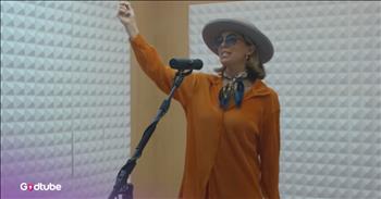 <p>If joy had a dress code, Jamie MacDonald would have nailed it. She powerfully sings of God&rsquo;s life-changing power in her new song &lsquo;Left It In The River.&rsquo; You can&rsquo;t help but start dancing.&nbsp;</p>

<p>In her latest music video, she stood bold as sunrise in a bright orange shirt and slacks, sunhat tipped just so, sunglasses shielding her eyes from the glare of studio lights but not her grin. The colors on her back matched the colors in her music&mdash;bold, brave, and spilling over with life. It was as if she didn&rsquo;t have a care in the world, because, well&hellip; she left those cares somewhere far behind.</p>

<p>The first strum of the guitar settled like a heartbeat, and then her voice&mdash;rich and soulful, a sultry mix of Lauren Daigle and Adele&mdash;began to tell a story that&rsquo;s as old as the gospel and as fresh as the day God set you free.</p>

<p>I had burdens on my shoulders all my life</p>

<p>I tried and tried to leave &lsquo;em all behind<br />
But freedom&rsquo;s one thing I could never find</p>

<p>It&rsquo;s the testimony we&rsquo;ve all lived in some way&mdash;carrying chains we didn&rsquo;t know how to break, trying to find freedom in all the wrong places. But then comes the turning point:</p>

<p>I said a prayer from the banks of a river<br />
God met me there showing me something better</p>

<p>And just like that, Jamie&rsquo;s song isn&rsquo;t just music&mdash;it&rsquo;s an altar call.</p>

<p>Her chorus rings out like a revival under a summer sky:</p>

<p>My life was changed<br />
When I stepped into the water<br />
Ain&rsquo;t seen my chains<br />
Since I gave &lsquo;em to the Father</p>

<p>It&rsquo;s the kind of song that makes you want to throw your arms wide and let the wind and Spirit rush right through you. The kind that reminds you God doesn&rsquo;t just loosen chains&mdash;He breaks them. And once He carries them away, they&rsquo;re gone for good.</p>

<p>Jamie sings like someone who&rsquo;s been to the edge, stepped in, and come out new. And she wants you to know&mdash;whatever you&rsquo;re carrying, whatever has wrapped itself around your soul&mdash;there&rsquo;s a place for it to go. You don&rsquo;t have to drag it one step further.</p>

<p>Because the river is still running, the Father is still waiting, and freedom is still free. And maybe, just maybe, this is your moment to leave it all in the river.</p>

<p><em>&ldquo;Therefore, if anyone is in Christ, the new creation has come: The old has gone, the new is here!&rdquo; &nbsp;<strong><a href="https://www.godtube.com/bible/2-corinthians/5-17">2 Corinthians 5:17</a></strong></em></p>
