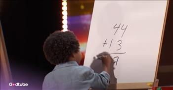 <p>A 2-year-old stunned the America&rsquo;s Got Talent judges with his incredible math skills. The impressive young man put his astonishing gift for numbers on full display, much to the delight of all four judges and the studio audience. Watch the short but jaw-dropping clip to see the youngster swiftly move through and complete several math problems.</p>

<p>Most of the people who go on shows like American Idol, The Voice and America&rsquo;s Got Talent are doing so that they can, hopefully, wow the judges and the studio audience with their musical abilities. That accurately describes something like 99 percent of those who audition. Some make the cut while others are sent home, sadly, with their dreams of hitting it big dashed.</p>

<p>If singing or playing an instrument is your thing, that&rsquo;s great. Show the world what you can do. But not everyone is blessed with the ability to belt out the lyrics to &ldquo;Livin&rsquo; on a Prayer&rdquo; or &ldquo;Defying Gravity.&rdquo; There are, believe it or not, other talents, gifts and skills that human beings have been so graciously given. <a href="https://www.youtube.com/watch?v=iaX9tE6JVhQ">A clip posted on YouTube</a> shows one young man who showed off and wowed the judges and everyone else with his talent for quickly solving mathematical equations.</p>

<p>The 2-year-old is joined on stage by his father, who asks each of the judges to provide them with either a one-digit or a two-digit number. After the judges supplied him with numbers, the little guy got to work and, in a matter of seconds, he had the correct answer.</p>

<p>To ensure he knew what he was doing and didn&rsquo;t just stumble upon the right answer by mistake, the child worked out three different math problems on stage.</p>

<p>At just 2 years old, the little guy is already doing a higher level of math than many people much older than him can do. What a thoroughly impressive little guy!</p>

<p><em><strong><a href="https://www.godtube.com/bible/proverbs/22-6">Proverbs 22:6</a></strong> &ldquo;Train up a child in the way he should go, and even when he is old, he will not depart from it.&rdquo;</em></p>
