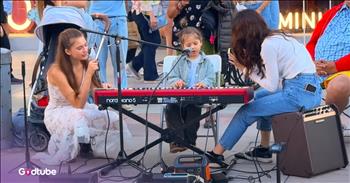 <p>A brother-sister duo delivers a sweet &lsquo;Goodness of God&rsquo; performance on a crowded street, and it&rsquo;s so adorable to watch. Little 4-year-old Nicholas Protsenko sings and plays the piano all by himself as his big sister joins in. If you want to smile today, then watch this.&nbsp;</p>

<p>&ldquo;This is my little brother, Nicholas,&rdquo; Nicholas&rsquo;s sister, 16-year-old Karolina Protsenko, <a href="https://www.youtube.com/watch?v=IdCFk6I84yo">introduces</a> him to the crowd. &ldquo;Please give it up for Nicholas; he&rsquo;s only 4!&rdquo;&nbsp;</p>

<p>It&rsquo;s pretty rare to see a 4-year-old make it through a whole song, let alone play the piano at all. Nicholas is truly impressive as he plays and sings through the whole song with his sweet little voice. He displays tremendous talent. &lsquo;Goodness of God&rsquo; is a lot harder to play than &lsquo;Twinkle, Twinkle, Little Star&rsquo; or other beginner tunes.&nbsp;</p>

<p>Nicholas sings half of the song all by himself before Karolina kneels next to him and joins in. As they sing together, many people crowd around and watch them in awe, clearly impressed by the little boy singing and playing piano.&nbsp;</p>

<p>&lsquo;Goodness of God&rsquo; is a touching and surprising song to hear on a busy street. Some of the lyrics of the song are:&nbsp;</p>

<p>'Cause all my life You have been faithful<br />
And all my life You have been so, so good<br />
With every breath that I am able<br />
Oh, I will sing of the goodness of God</p>

<p>Each of the siblings is also a solo musician, and Karolina is an expert violinist and singer. It&rsquo;s wonderful to see her sing and perform with her charming baby brother. As he grows, he can have confidence that his sister will be there to support and advise him in his musical endeavors&mdash;it&rsquo;s so very touching.&nbsp;</p>

<p><em>&ldquo;By experience you will see that the Lord is good; happy is the man who has faith in him.&rdquo; <strong><a href="https://www.godtube.com/bible/psalms/34-8">Psalms 34:8</a></strong></em></p>
