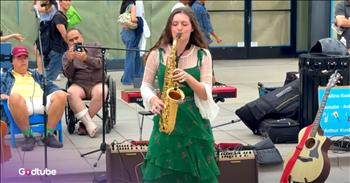 <p>The Beatles&rsquo; &lsquo;Ob-La-Di, Ob-La-Da&rsquo; gets a smooth saxophone makeover by a talented street performer. You&rsquo;ll instantly be able to recognize this unique song played by the young Avelina Kushnir. Watch the video to hear the joyous tune.&nbsp;</p>

<p>As the 17-year-old plays, many gather around to watch and video her performance&mdash;and it&rsquo;s easy to see why. It&rsquo;s rare to see a live sax player and even rarer to hear any Beatles song covered on the sax, especially their song, &ldquo;Ob-La-Di, Ob-La-Da.&rdquo; The carefree nonsense song is known for its peppy beat with drums, bongos, maracas, piano, and guitar. Even if you&rsquo;re an avid Beatles fan, you&rsquo;ve probably never heard this song on the sax.&nbsp;</p>

<p>Avelina gives the song a whole new life with her saxophone. The tune sounds deeper, simpler, lovelier, and more melodic when she performs it. It captures the song&rsquo;s playful spirit while adding a jazzy and soulful change that brings a new kind of joy. She&rsquo;s turned a bustling street into a magic moment. The song feels like a wonderful celebration of youth, love, and joy.&nbsp;</p>

<p>It&rsquo;s clear that Avelina clearly enjoys her work as she plays, sways, and dances with her sax. At just 17, she is very confident. She commands her instrument with expertise and ease, making it look terribly easy, even though it must have been very hard to master. When she stops playing, many around her clap with smiles and joy on their faces.&nbsp;</p>

<p>This young woman&rsquo;s performance is something that you will carry with you throughout the day. After you see it, you won&rsquo;t be able to get this happy song out of your head.&nbsp;</p>

<p>Hearing this is a sweet reminder to slow down and enjoy a happy beat. Music has the power to transform any moment into something very special and unforgettable.</p>
