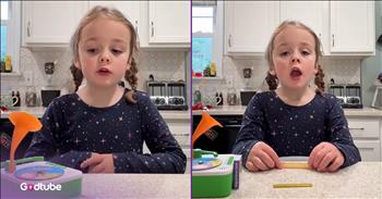 <p>A youngster has devised the most adorable way to help you relax. She understands that stress and anxiety plague many people, and she wants to do what she can to help people destress and alleviate that mounting, ever-building tension. Watch the short but sweet video to see the young woman&rsquo;s method for getting rid of stress.</p>

<p>People have family and work obligations that pull them in 100 different ways. Typically, those obligations often come with deadlines and requirements that must be met and fulfilled, bringing about everyone&rsquo;s favorite: stress. Stress impacts everyone at one time or another. Unfortunately, it&rsquo;s likely something many people must deal with regularly.</p>

<p>Stress, anxiety, tension and worry are not healthy. They will do nothing but damage your physical and mental health, and will eventually, if it goes unmanaged for too long, put you in an early grave. So, learning how to deal with and manage stress is necessary for a long and healthy life. <a href="https://www.youtube.com/shorts/iJIB-5mL40g">In a clip posted on YouTube</a>, an adorable little girl has come up with a way to help you relax and put your mind at ease.</p>

<p>The video begins with the child stating how she is fully aware that if you&rsquo;re watching her video, she understands that today may not have been the best day of your life.</p>

<p>&ldquo;Now, I know today has been a rough day for you,&rdquo; she said. &ldquo;But I am going to calm you down. Listen to this&rdquo;</p>

<p>She then turns on a toy that plays music, which she believes is soothing and helpful in calming frayed nerves.</p>

<p>Next, as the toy continues playing its mellow, calming tunes, she leads everyone in a breathing exercise in which she directs when to breathe in and when to exhale.</p>

<p>&ldquo;We take right here,&rdquo; she says. &ldquo;We close our eyes and take some deep breaths.&rdquo;</p>

<p>Whether her method is effective or not is beyond the point. She highlights that stress and worry are significant problems, and we should all find ways of dealing with them that work for us. This could be reading, breathing exercises, fishing or something else entirely.</p>

<p><em><strong><a href="https://www.godtube.com/bible/matthew/6-27">Matthew 6:27</a></strong> &ldquo;Which of you, by being anxious, can add one more moment to his lifespan?&rdquo;</em></p>
