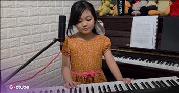 <p>This young woman&rsquo;s &lsquo;Mamma Mia&rsquo; cover will have you singing along and smiling. The little 9-year-old is absolutely endearing as she sings and plays piano. Watch the clip to see her lovely performance.&nbsp;</p>

<p>Young Hiromi is truly talented. She quickly moves her fingers over the piano keys and sings in time with the music like a pro. The song she picked is a fun one&mdash;it&rsquo;s from the musical and movie &ldquo;Mamma Mia&rdquo; and is sung by ABBA. It has an upbeat sound that&rsquo;s perfect to dance to. Some of the lyrics are:&nbsp;</p>

<p>Mamma mia, here I go again<br />
My, my, how can I resist you?<br />
Mamma mia, does it show again?<br />
My, my, just how much I've missed you?</p>

<p>Hiromi&rsquo;s voice is beautiful and has a perfect pitch. It&rsquo;s pleasantly surprising to see a child so young perform so well. It is obvious that she is very gifted and has a bright future in music. With her clear talent and dedication, she&rsquo;s going somewhere special. The young girl is an inspiration to others&mdash;if a 9-year-old can be this disciplined in a skill like this, then so can you if you put in the effort and follow your passion.&nbsp;</p>

<p>Hiromi is as good as or better than many adult musicians, and her charm and emotion are almost tangible through the screen. The lightness of the cover is contagious. You can&rsquo;t help but hum or tap to the beat as you hear Hiromi perform. Long after you hear this melody, you&rsquo;ll be singing, &ldquo;Mamma Mia&hellip;&rdquo;&nbsp;</p>

<p>Whether you love ABBA, young talent, or just enjoy a good performance, this cover is bound to have you singing along. If you haven&rsquo;t had a reason to smile yet today, I hope this performance brings one to your face and fills your heart with warmth and joy.</p>
