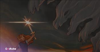 <p>The beloved hymn &lsquo;In Christ Alone&rsquo; gets a new lyric video by Hymns of Grace. It&rsquo;s a wonderful homage to the classic song. Play the video to sing along!</p>

<p>Hymns of Grace never fails to make songs shine, and that&rsquo;s certainly the case for its lyric video of &lsquo;In Christ Alone.&rsquo; Behind the white lyrics that flow across the screen, there&rsquo;s a swaying image of a child holding a sword with light emerging from it against a dark, menacing cloud. It offers a perfect image to the lyrics:&nbsp;</p>

<p>There in the ground His body lay<br />
Light of the world by darkness slain<br />
Then bursting forth in glorious Day<br />
Up from the grave He rose again</p>

<p>If you like hymn lyric videos or use them for church purposes, then this is an excellent one to use. It is well-timed and easy to follow along with. It&rsquo;s an excellent hymn, and the singers, Lisa Martin and Taylor Rhoden, sound wonderful as they sing the words.&nbsp;</p>

<p>Contrary to what some millennials may think, &lsquo;In Christ Alone&rsquo; is not an old hymn. It was created in 2001 by worship leaders Keith Getty and Stuart Townend.&nbsp;</p>

<p>&ldquo;The theme of the life, death, resurrection of Christ, and the implications of that for us just began to tumble out, and when we got together later on to fine tune it, we felt we had encapsulated what we wanted to say,&rdquo; Townend <a href="https://www.umcdiscipleship.org/articles/history-of-hymns-in-christ-alone-my-hope-is-found">recalled</a> of writing the hymn.&nbsp;</p>

<p>They founded the hymn in scripture, and in a way, the hymn tells the gospel. As you listen to this hymn, sing along and remember the miracle of Jesus and the hope he offers us.&nbsp;</p>

<p><em>&ldquo;For God, who commanded the light to shine out of darkness, hath shined into our hearts, to give the light of the knowledge of the glory of God in the face of Jesus Christ.&rdquo; <strong><a href="https://www.godtube.com/bible/2-corinthians/4-6">2 Corinthians 4:6</a></strong></em></p>
