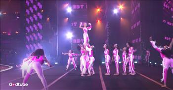 <p>Young acrobatic dancers delivered a mesmerizing performance on <em>America&rsquo;s Got Talent</em>. The dance troupe literally had the entire studio audience chanting their name after their jaw-dropping routine. Watch the short but stunning clip to see their extraordinary routine on <em>America&rsquo;s Got Talent</em>.</p>

<p>For the most part, those who go on popular talent competition programs are aspiring singers. They perform, desperately hoping their audition will stun and hit the right person&rsquo;s ears, helping them earn a spot on the show and maybe even propel them forward throughout the competition. Maybe they&rsquo;ll make their dreams a reality, or perhaps they fall short of their goal.</p>

<p>There&rsquo;s nothing wrong with singing, especially if you&rsquo;ve been blessed with a beautiful voice. We&rsquo;re all called to let our light shine, and to use the talents that the Lord has given every one of us. However, people are capable of doing more than just singing, as an incredibly talented group of young dancers showed during their latest appearance on <em>America&rsquo;s Got Talent</em>.</p>

<p><a href="https://www.youtube.com/watch?v=tHrPjqfqxQw">In a clip posted on YouTube</a>, the EDT Dance Team showed everyone what they can do with their magnificent performance. The young woman came out of the gate with a ton of energy and excitement, and it didn&rsquo;t wane for even a second during their routine. Not only were these young women completely in sync with one another when it came to their dance moves, but they even threw in several truly incredible acrobatic maneuvers.</p>

<p>They made everything they did look effortless, even though we know it required a ton of talent, skill and hard work to do what they did. By the end of their performance, the entire crowd was literally chanting the dance troupe&rsquo;s name. It was a marvelous performance. &nbsp;</p>

<p>Simon Cowell, one of the show&rsquo;s four judges, said what I have always said about dance groups during his assessment of their performance.</p>

<p>&ldquo;This was, honestly, in my opinion, spectacular,&rdquo; he said. &ldquo;You know what? I have a lot of respect for all of you because, apart from being talented, the work that went into that, the rehearsals, because you got to do both, right? You got to have the talent, you got to put the hours in, and it paid off.&rdquo;</p>

<p><em><strong><a href="https://www.godtube.com/bible/psalms/149-3">Psalm 149:3</a></strong> &ldquo;Let them praise his name in the dance: let them sing praises to him with the tambourine and the harp.&rdquo;</em></p>
