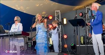 <p>This moving family performance of the beloved hymn &lsquo;Love Lifted Me&rsquo; is so endearing. The live performance shows three generations singing the gospel together. Play the video to see it!</p>

<p>The four family members consist of a pair of grandparents, Jack and Mary Siemens, a daughter, Rosemary Siemens, and her young son, Theodore Parker Bennett. They wear matching blue and sing and play instruments together. It&rsquo;s wonderful to hear the range and variety of voices displayed here. Mary plays the piano, and Rosemary and her son each play the violin.&nbsp;</p>

<p>It&rsquo;s so sweet to see little Theodore, who looks about 6, sing in his gentle and childlike voice&ndash;especially when he has solos. To hear all three generations singing together is something really very special. They harmonize so well together and are masters of their instruments. The hymn they&rsquo;ve chosen offers a timeless message of God&rsquo;s love, which can touch even the most broken-hearted people. It&rsquo;s a very uplifting message. Some of the words in the hymn are:&nbsp;</p>

<p>Love so mighty and so true<br />
Merits my soul's best songs;<br />
Faithful, loving service, too, to Him belongs.<br />
Love lifted me</p>

<p>The hymn was written in 1912 by two friends, James Rowe and Howard E. Smith. James&rsquo;s daughter <a href="https://dianaleaghmatthews.com/love-lifted-me/">said</a> that he suffered from severe arthritis and knotted hands, but he was still dedicated to making gospel hymns and playing the piano. The hymn is based on the passage in Matthew chapter 6, where Peter walks on water but becomes afraid, and Jesus lifts him out of the water.&nbsp;</p>

<p>The song is a sung testimony of God&rsquo;s love and impact in our lives, and it&rsquo;s marvelous to hear a family like the Siemens sing it together.&nbsp;</p>

<p><em>&ldquo;Oh give thanks unto Jehovah; for he is good; For his lovingkindness endureth for ever.&rdquo; <strong><a href="https://www.godtube.com/bible/psalms/136-1">Psalms 136: 1</a></strong></em></p>
