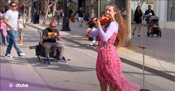 <p>You don&rsquo;t want to miss this moment. A young woman&rsquo;s stunning violin cover of For KING + COUNTRY&rsquo;s song &lsquo;God Only Knows&rsquo; stops a crowd of people.&nbsp;</p>

<p>On a bustling afternoon, the city streets became a sanctuary. There she was&mdash;Ani Leva&mdash;a young musician clothed in a pink, flowery dress, her hair cascading down her back, her smile radiant as the sun. Violin in hand, she lifted her bow, and the first notes of &lsquo;God Only Knows&rsquo; by For King &amp; Country filled the air.</p>

<p>It&rsquo;s a song that shook the world when it was first released, carrying truth for anyone who&rsquo;s ever felt unseen, misunderstood, or forgotten. And as Ani&rsquo;s bow danced across the strings, those words seemed to echo from the violin itself. Each note rang with compassion and plucked like a prayer: Only God knows the real you. Only God sees the battles inside. Only God understands the depth of your worth.</p>

<p>It was incredible to watch how strangers stopped mid-step. Phones came out and recorded a moment they knew they wanted to keep. Strangers drew close, not because of the spectacle, but because something in the music called them home.</p>

<p>What Ani offered wasn&rsquo;t just a mastered skill of the violin&mdash;it was the love of Jesus. Honestly, it was God&rsquo;s love set to strings, pouring over shoppers, commuters, and wanderers in the crowd. For a few holy minutes, the ordinary became extraordinary. A busy street corner turned into holy ground.</p>

<p>Music has that kind of power. It bridges differences, pulls together all walks of life, and reminds us that we are not alone. Ani&rsquo;s violin became the messenger of the One who whispers: You are loved. You are seen. You matter.</p>

<p>And maybe that&rsquo;s the miracle of Gospel truth through music&mdash;it doesn&rsquo;t need stained-glass windows or steeples. Sometimes it shows up in the form of a teenage girl in a flowery dress, smiling wide, playing her heart out for a world in desperate need of hope. We hope this musical moment fills your heart with hope. If it moved you, share it with someone who needs the reminder that they are seen, loved, and never forgotten by God.</p>

<p><em><strong><a href="https://www.godtube.com/bible/psalms/33-3">Psalm 33:3</a></strong> &ldquo;Sing to him a new song; play skillfully, and shout for joy.&rdquo;</em></p>
