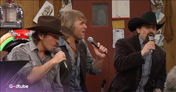 <p>Some songs don&rsquo;t just play in the background of life&mdash;they stitch themselves right into the fabric of our memories. Like the Texas Tenors as they deliver a toe-tapping rendition of &lsquo;Rocky Top.&rsquo;&nbsp;</p>

<p>For me, &lsquo;Rocky Top&rsquo; is one of those songs. I can still see it clear as day: me and my five siblings dancing barefoot in the front yard, my dad strumming his guitar, my grandmother plucking the harp, and my mama&rsquo;s voice lifting into the night. &lsquo;Rocky Top&rsquo; wasn&rsquo;t just a tune&mdash;it was a family get-together memory created moment.&nbsp;</p>

<p>So when The Texas Tenors took the stage on Larry&rsquo;s Country Diner and belted out &lsquo;Rocky Top,&rsquo; it felt like stepping back into those front yard days. Only this time, the whole world got to join in the fun. With their powerhouse harmonies and easy charm, JC, Marcus, and John turned the diner into a barn dance, a stadium, and a Smoky Mountain porch all at once.&nbsp;</p>

<p>Toe-tapping? Absolutely. Hand-clapping? Without question.</p>

<p>&lsquo;Rocky Top,&rsquo; of course, has its roots deep in Tennessee soil. Written in <a href="https://www.thesmokies.com/rocky-top-lyrics-meaning/">1967</a> by Felice and Boudleaux Bryant at the Gatlinburg Inn, it became the unofficial anthem of the Smokies and, by the 1970s, the official fight song of the University of Tennessee. The Osborne Brothers gave us the version most of us grew up with, and since then, it&rsquo;s been played at weddings, ballgames, and every gathering where anyone with grassroots comes together.&nbsp;</p>

<p>Hearing The Texas Tenors bring their operatic, country, and pop fusion to Rocky Top was like watching a favorite quilt pulled from the cedar chest&mdash;familiar yet brand new. Their rendition brought back memories not just for me, but for anyone who&rsquo;s ever tapped a toe or shouted along with that joyful chorus.</p>

<p>Because Rocky Top is more than lyrics about bears, cats, and moonshine stills, it&rsquo;s about home. It&rsquo;s about freedom. It&rsquo;s about the simple life we sometimes lose in the noise of the world, but never quite forget.</p>

<p>We hope you enjoy this video as much as we did&mdash;may it bring back memories, spark a smile, and remind you of the simple joy of music. Share it with someone who could use a little toe-tapping happiness today!</p>

<p><em><strong><a href="https://www.godtube.com/bible/psalms/95-1">Psalm 95:1</a></strong> &nbsp;&ldquo;Come, let us sing for joy to the Lord; let us shout aloud to the Rock of our salvation.&rdquo;</em></p>
