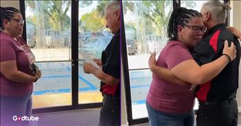 <p>A woman was surprised with a gift during a tear-jerking moment. It will be nearly physically impossible not to shed a tear or two or three when you see how the young mother was surprised. Watch the short but moving clip to see what she was given and her reaction.</p>

<p>The world is a cold, mean and scary place, that is for sure. People seem to have an unlimited ability to be cruel and inflict pain upon one another. The evidence for that statement is visible all around us, nearly everywhere we look. Turn on any news broadcast &ndash; national or local &ndash; and you&rsquo;ll likely find their top story is about some horrendous crime or the latest evil, horrible thing done or said by an elected official. Oh, and there are also those popular social media platforms, which are typically much worse.</p>

<p>So, yes, this broken and fallen world has a lot of darkness and evil in it. However, there are little bits and small instances where people are not totally awful to one another. Sometimes, people can actually be pretty kind and loving toward each other. That was what happened in <a href="https://www.youtube.com/shorts/Am0WxryP_M4">one clip that was posted to YouTube</a>.</p>

<p>In the video, a single mother living paycheck to paycheck who could not afford to fix her vehicle arrived at the shop, likely expecting terrible news. Little did she know that she was in for a major surprise. The automotive shop owner mentioned that after hearing her story about all her difficulties, he felt touched. So, he did something to help her. He started a GoFundMe to provide her with some much-needed financial assistance.</p>

<p>But even he was surprised by how things took off, with people stepping up to show the woman love and kindness. As he began to choke up, the man showed her the amount of money that had been raised. Nearly $168,000&mdash;all thanks to the donations of strangers.</p>

<p>She immediately broke down in tears, touched by the love thousands of people had shown her.</p>

<p><em><strong><a href="https://www.godtube.com/bible/ephesians/4-32">Ephesians 4:32</a></strong> &ldquo;And be kind to one another, full of pity, having forgiveness for one another, even as God in Christ had forgiveness for you.&rdquo;</em></p>
