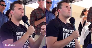 <p>Charlie Kirk powerfully defended the Bible and declared his faith in Jesus Christ. The late conservative activist&rsquo;s declaration came during one of his many debates on a college campus. Watch the short but moving clip to hear Charlie beautifully articulate and express his faith in Jesus Christ and stand up for the Word of God.</p>

<p>The world is often a sad, cold and cruel place. Because of that, standing up and professing your faith and belief in Jesus Christ can sometimes be challenging. However, as difficult as it may be, Christians are called to do so, to spread the Gospel and tell others about the love, grace and forgiveness offered by Jesus Christ.</p>

<p>Despite many who may shy away from sharing their faith in Christ, Charlie was not one of them. The Turning Point USA founder would often boldly and fearlessly share how he is a sinner but had since accepted Jesus Christ as his personal Lord and Savior. In a clip posted on social media, Charlie does this beautifully as he goes back and forth with an individual who challenges him on the veracity and accuracy of the Bible and his personal faith in Jesus Christ.</p>

<p>The clip begins with the individual asking Charlie if he is a Christian and why he is a follower of Jesus Christ.</p>

<p>&ldquo;Jesus saved my life,&rdquo; Charlie says. &ldquo;I&rsquo;m a sinner. Gave my life to Christ &ndash; most important decision I ever made.&rdquo;</p>

<p>Later in the clip, after stating that Christ is his personal Lord and Savior, Charlie defends the Bible, providing several reasons why it is true and accurate.</p>

<p>Sadly, Charlie, while making one of his many appearances on a college campus, was murdered, gunned down while attempting to partake in debate and the free exchange of ideas. Killed at just 31 years old, Charlie leaves behind a wife and two young children. Please keep the Kirk family in your prayers as they endure this most gut-wrenching and painful dark valley.</p>

<p><em><strong><a href="https://www.godtube.com/bible/proverbs/8-35">Proverbs 8:35</a></strong> &ldquo;For whoever finds me finds life and shall obtain favor of the Lord.&rdquo;</em></p>

