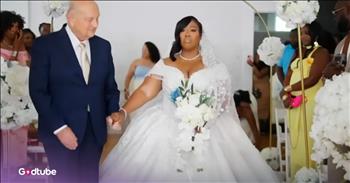 <p>A landlord walked a tenant down the aisle in a beautiful wedding moment. Be sure to grab the tissues before checking out this story because it&#39;ll likely cause your eyes to spring a leak. Watch the short but heartwarming clip to hear why a landlord gave a tenant away at her wedding.</p>

<p>Every couple&#39;s wedding day is a massive step. Those two people stand at an altar in front of God, their family and their friends and vow to remain together regardless of what life may throw at them. They promise each other that only death will separate them. What could be more beautiful than that?</p>

<p>Weddings are beautiful ceremonies, meant to be remembered and cherished for years to come. Those pictures and videos captured that day will be looked back upon fondly decades later. Nearly every aspect and moment of a wedding ceremony is significant and carries special meaning. <a href="https://www.youtube.com/watch?v=CgOuNNeTe1A">In a clip posted on YouTube</a>, a bride explains why she involved an unexpected individual during an important moment during her wedding.</p>

<p>Shacole Fox was set to get married, and everything was perfect. However, something was missing. She explains that she did not know her father, so she was unsure who would walk her down the aisle. The video explains that it became incredibly painful when she thought about that moment.</p>

<p>But then something unexpectedly beautiful and loving happened. Her landlord, 79-year-old Gil Pulliam, said he had an idea that Shacole was stressing out about that moment during her upcoming wedding. So, he asked if he could escort her down the aisle. Shacole responded immediately and enthusiastically, &quot;Yes.&quot;</p>

<p>Shacole recalls that moment when Gil walked her down the aisle, saying it was &quot;like a wound had been healed in her heart.&quot;</p>

<p>What an absolutely wonderful, beautiful and touching moment. I&#39;m not sure anything will if that doesn&#39;t move you to tears.</p>

<p><em><strong><a href="https://www.godtube.com/bible/galatians/6-10">Galatians 6:10</a></strong> &quot;So then, as we have the chance, let us do good to all men, and especially to those who are of the family of the faith.&quot;</em></p>
