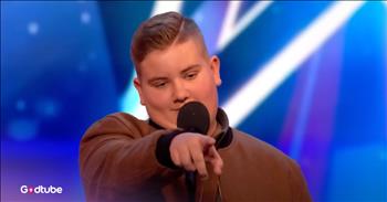 <p>After receiving harsh criticism, a young man stunned the judges and earned himself a Golden Buzzer. The teenager refused to stay knocked down but returned to <em>Britain&rsquo;s Got Talent</em> and wowed everyone, including the judges. Watch the short but powerful and moving clip to listen to and see the young man&rsquo;s emotional, Golden Buzzer-winning performance.</p>

<p>This world is not often a pleasant or kind place. Many situations and circumstances will knock you down, leaving you with bumps and bruises. Of course, some will be much more challenging than others, but pain is pain and will still hurt regardless.</p>

<p>However, staying down and giving up is rarely, if ever, the best course of action. Nothing is typically gained or learned by throwing in the towel whenever something gets difficult. That kind of mindset and mentality is a recipe for disaster. Someone who does that repeatedly will eventually look back on all those situations and think all about the &ldquo;woulda, coulda and shouldas.&rdquo; That would be awful to think about what might have been.&nbsp;</p>

<p>In a <a href="https://www.youtube.com/watch?v=etEKgnAxjLo">clip posted on YouTube</a>, 15-year-old Kyle Tomlinson walked out onto the <em>Britain&rsquo;s Got Talent</em> stage and revealed something interesting during his back-and-forth with the judges. Three years earlier, as a 12-year-old, he had received some rather harsh criticism from one of the judges. He was instructed to get a singing instructor. But instead of taking that criticism personally and giving up, the young man was determined to return to that stage.</p>

<p>Now, as a 15-year-old, Kyle returned and gave a heartfelt and emotional performance, singing Leonard Cohen&rsquo;s classic &ldquo;Hallelujah.&rdquo; Seconds into his dazzling musical performance, Kyle had the entire audience and the show&rsquo;s four judges on his side, completely wowing them with his outstanding voice.</p>

<p>When it came time for the judges to give him their comments and render their decision, the same judge who had given him harsh criticism gave him a Golden Buzzer. Tears were understandably flowing.&nbsp;</p>

<p>What a beautiful moment!</p>

<p><em><strong><a href="https://www.godtube.com/bible/colossians/3-16">Colossians 3:16</a></strong> &ldquo;Let the word of Christ dwell in you richly in all wisdom; teaching and admonishing one another in psalms and hymns and spiritual songs, singing with grace in your hearts to the Lord.&rdquo;</em></p>
