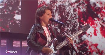 <p>Check out this 10-year-old guitar prodigy named Bay Melnick Virgolino rocking the stage at <em>America&rsquo;s Got Talent</em> with his rendition of &lsquo;Born To Be Wild&rsquo; by Steppenwolf! This epic performance proves that this kid was born to be a rock star! His enthusiasm and talent definitely impressed the judges as well as the audience.</p>

<p>&lsquo;Get your motor runnin'<br />
Head out on the highway<br />
Looking for adventure<br />
In whatever comes our way&rsquo;</p>

<p>Bay&rsquo;s vocals and guitar playing are outstanding, and it is incredible to see such a young musician have such a great stage presence. You can tell he really enjoys being up on stage performing for people. He even shared that since his first show when he was 7 years old, he knew that he wanted to play and perform rock and roll for the rest of his life.</p>

<p>In addition to the standing ovation from the audience, Bay received high praise from people online who watched his AGT performance.</p>

<p>&ldquo;So awesome! When he slid across the stage on to his knees and was smiling at the crowd, I swear, I saw a flash of Eddie Van Halen there. Best wishes young man,&rdquo; <a href="https://www.youtube.com/watch?v=92cNh0Y7vzA">comments</a> one person on YouTube after watching the video.</p>

<p>&ldquo;I keep watching this video and it never disappoints. If he can perform like this at 10, then imagine how he performs in the future. Keep it up, Bay!&rdquo; <a href="https://www.youtube.com/watch?v=92cNh0Y7vzA">writes</a> another person online.</p>

<p>The judges were also very impressed with Bay and shared their thoughts after his performance.</p>

<p>&ldquo;What are you?&rdquo; says Sof&iacute;a Vergara with a stunned look on her face. &ldquo;It&rsquo;s like you were born for this. Like I think you were born already being a mini rock star. And I feel like you can&rsquo;t get enough of this when you&rsquo;re up there. You don&rsquo;t want it to stop, right?&rdquo;</p>

<p>&ldquo;You were amazing,&rdquo; Howie Mandel says. &ldquo;This was like a festival. It was like a kids festival. You&rsquo;re amazing. You could tell he enjoys it. That&rsquo;s what&rsquo;s amazing about it. You were born to do this. Keep doing it and you will be happy. I love that you found your dream.&rdquo;</p>

<p>Good luck to Bay on all his future rock star endeavors!</p>
