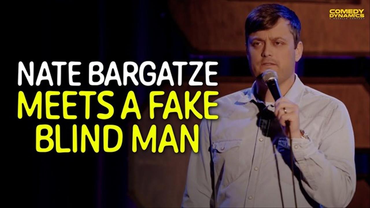 <p>Nate Bargatze shares a wild story from his early days in New York. What starts as a late-night diner encounter with a man pretending to be blind turns into mace in the face, a cab run-in, and classic Nate-style deadpan reflections on city life.</p>
