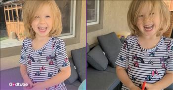 <p>A child who was in trouble responded with one hilarious question. She understood that her actions had landed her in some hot water, but she still had something that she needed to know about the situation. Watch the short but hysterical clip to hear the unexpected question the young lady asked.</p>

<p>We are all human, so perfection is an impossibility (So, how does practice make perfect?). We are prone to making our fair share of mistakes. Even when we recognize our sins and willful and intentional disobedience and ask Christ for forgiveness, we still don&rsquo;t become perfect. We are still very much human beings who remain fully capable of stumbling and falling.</p>

<p>Because children are also human, they can and do make mistakes. However, parents are supposed to lovingly point out their errors and help correct the situation, teaching them so they may avoid making the same mistake in the future. A lot of parenting involves teaching and correcting a child when they are in the wrong. That was what happened in <a href="https://www.youtube.com/shorts/v2YHn2xVZPY">one clip posted on social media</a>, but it came with one big, unexpected twist.</p>

<p>In the video, the woman behind the camera is absolutely horrified by the situation she has just encountered. A small child, who is holding a pair of scissors, apparently decided that she wanted to play hairdresser. The older girl took scissors to her younger sister&rsquo;s hair, giving the little girl quite the cut, to the point where very little hair remains on the child&rsquo;s head.</p>

<p>This is not going to end well for the older girl. She is going to be punished in some way. But before a punishment can be handed out, the older girl has one fundamental and unexpected question.</p>

<p>&ldquo;But did she die?&rdquo; the older girl asks the woman behind the camera.</p>

<p>While it&rsquo;s funny, I&rsquo;m not sure it&rsquo;s a legitimate question. Fatalities can&rsquo;t be the standard to gauge whether someone should be punished.</p>

<p><em><strong><a href="https://www.godtube.com/bible/proverbs/17-22">Proverbs 17:22</a></strong> &ldquo;A glad heart makes a healthy body, but a crushed spirit makes the bones dry.&rdquo;</em></p>
