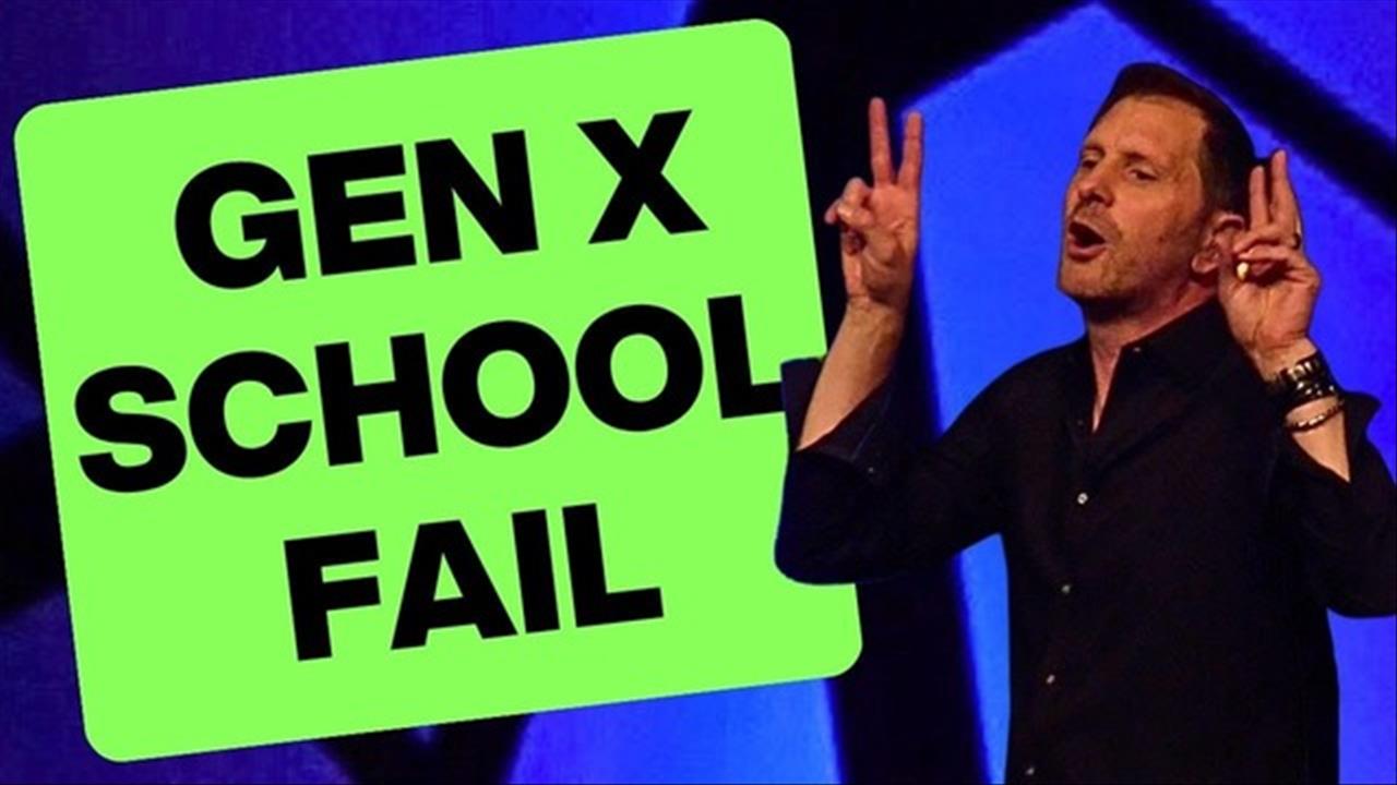 <p>A hilarious look back at school days&mdash;bad math problems, useless equations, and the teachers who swore we&rsquo;d need them all. Ron turns every classroom frustration into sharp, clean laughs parents and teachers will appreciate.</p>
