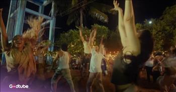 <p>This is one of the most entertaining videos you will watch! These brothers know how to bring fresh creativity into their videography and storylines. Check out for KING + COUNTRY's official music video for &ldquo;World on Fire.&rdquo;</p>

<p>At the beginning of this video, the world zooms in on a boy who wakes up and runs. A fisherman is hanging out and realizes he is late, so he begins to gather himself to run. An explorer starts to map out his location.&nbsp;</p>

<p>Suddenly, we see this young boy run up to the edge of the cliff to grasp onto a long cord hanging down from the sky. We see Taylor Hill gathering with a village of people to sing about finally being alive and setting the world on fire.</p>

<p>This fun video shows people sitting together in the back of a truck dancing and celebrating. Everyone has so much fun. The picture goes back to the boy bringing the floating plug and the men showing him where to plug it into.</p>

<p>We suddenly get a glimpse of the boy&rsquo;s mom, and she tells him to let his light shine. The boy smiles and shines his light. He plugs in the electricity and starts a big celebration among the people as they cheer and dance.&nbsp;</p>

<p>Then, the little boy smiles. The world zooms out, and you see all of these lights around the world. Suddenly, the video says, &ldquo;Introduces Yoneury - A Compassion Child from the Dominican Republic.&rdquo;&nbsp;</p>

<p>You will love how this video highlights the importance of sharing the love of Jesus to everyone around the world.&nbsp;<br />
&nbsp;<br />
<em>&ldquo;In the same way, let your light shine before others, that they may see your good deeds and glorify your Father in heaven.&rdquo; <strong><a href="https://www.godtube.com/bible/Matthew/5-16">Matthew 5:16</a></strong></em></p>
