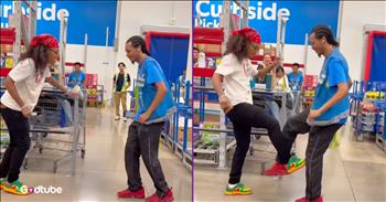 <p>Walmart turned into a dance party thanks to this man&#39;s moves. He used his fancy footwork and a classic song to spread happiness and joy. Watch the short but delightful clip to see how one man&#39;s good time quickly spread to everyone else in the vicinity.</p>

<p>Our moods and how we act are infectious. If we&#39;re upset or angry and then stomp around as we stew, odds are that those around us won&#39;t be in the best of moods either. Those individuals will be walking around on pins and needles, hoping they don&#39;t say or do something that sets that person off. It just makes for an unpleasant experience for everyone involved.</p>

<p>However, if we are in a good mood and act halfway decent to people, not as an overgrown baby who lost their pacifier, they will react accordingly. Those around us will be in a better mood, making the day better for everyone. You know this to be true because we have all experienced similar situations many times before.</p>

<p><a href="https://www.youtube.com/shorts/7n6phsYBBfc">A clip posted on YouTube</a> showed just how easily happiness and joy can spread to others. While dancing through a Walmart, the man in the video shows off his best moves as he approaches others. Everyone he comes up to immediately starts dancing, and you&#39;ll also notice they do so with a big smile on their faces. Even those who chose not to dance but just take in the joyous and somewhat strange sight of someone dancing in a Walmart are having a good time.</p>

<p>It also doesn&#39;t hurt that he&#39;s dancing about that particular Walmart location to Kool &amp; The Gang&#39;s &quot;Get Down on It.&quot; It&#39;s nearly physically impossible to be in a bad mood whenever that song&nbsp;<br />
plays.&nbsp;</p>

<p>So, yes, our moods and actions impact those around us, and this short clip is a perfect example of that.</p>

<p><em><strong><a href="https://www.godtube.com/bible/psalms/149-3">Psalm 149:3</a></strong> &quot;Let them give praise to his name in the dance: let them make melody to him with instruments of brass and corded instruments of music.&quot;</em></p>
